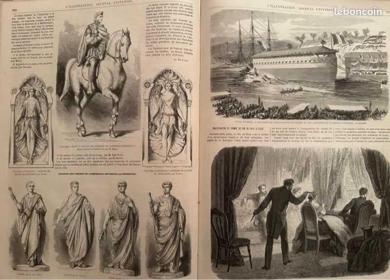 Semestres reliés du journal l'illustration après 1900- à venir chercher rapidement (image 11)
