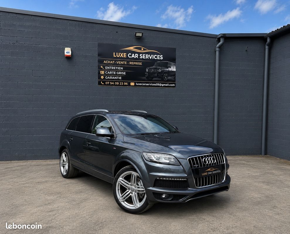 AUDI Q7 3.0 V6 TDI 245ch S line / 7 places 174000KM / GARANTIE (image 2)