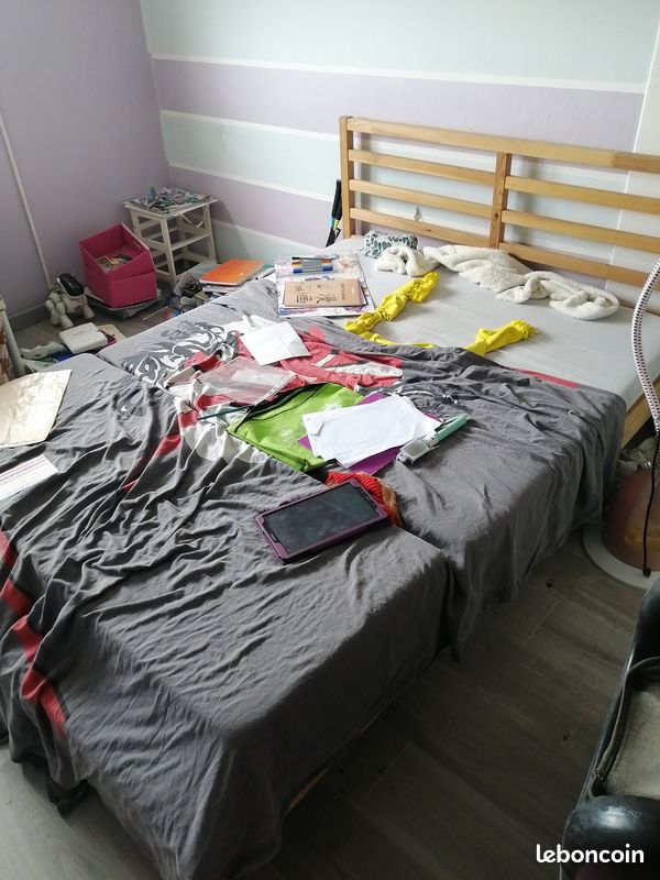 Ensemble lit IKEA TARVA (image 2)