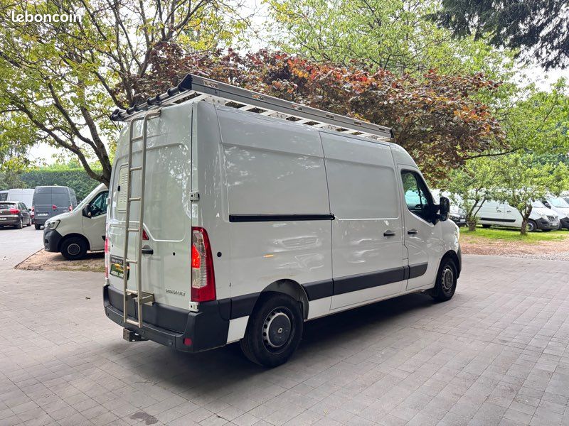 RENAULT MASTER FGN TRAC L2H2 BLUE DCI 135 GRAND CONFORT - 14 158 HT - TVA récupérable - Galerie- Attelage - suivi d’entretien- aucun frais à prévoir (image 3)