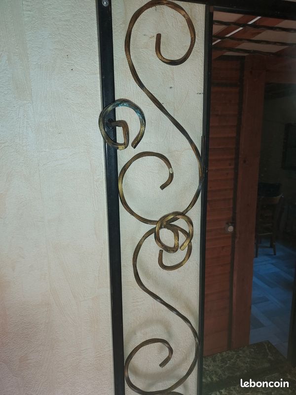 Porte manteau miroir vintage 50/60 (image 3)