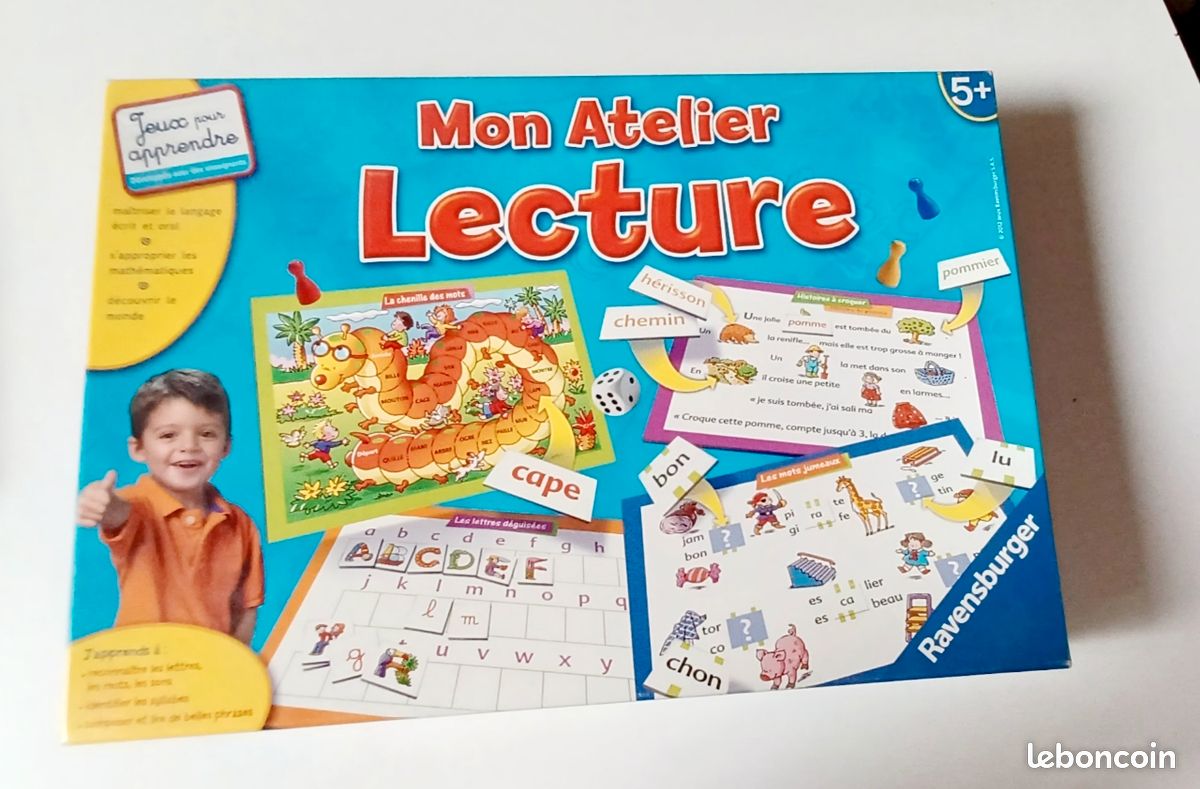 Jeu Mon atelier lecture (image 1)