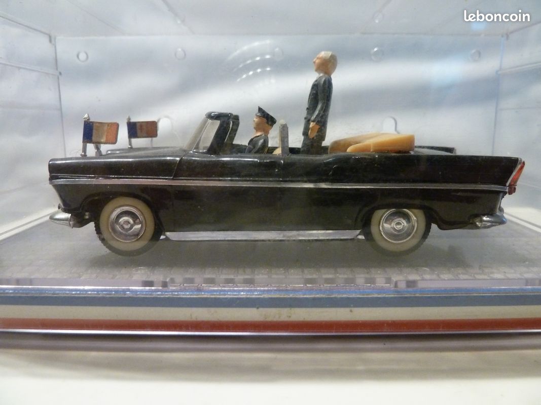 Voiture Présidentielle De Gaulle Norev Modèle Réduit Simca