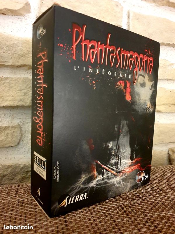 Jeu PC Phantasmagoria Big Box - Version Boîte Complète - Très Bon état - Collector