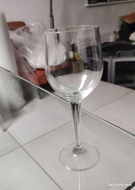 Lot De 8 Verres à Vin VIETRI Regalia - Verre Soufflé à La Bouche, Décor Peint Multicolore