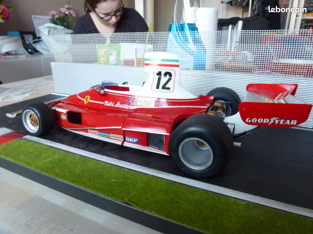 Mau14 - Maquette Ferrari 312T LAUDA TAMIYA 1/12 (image 3)