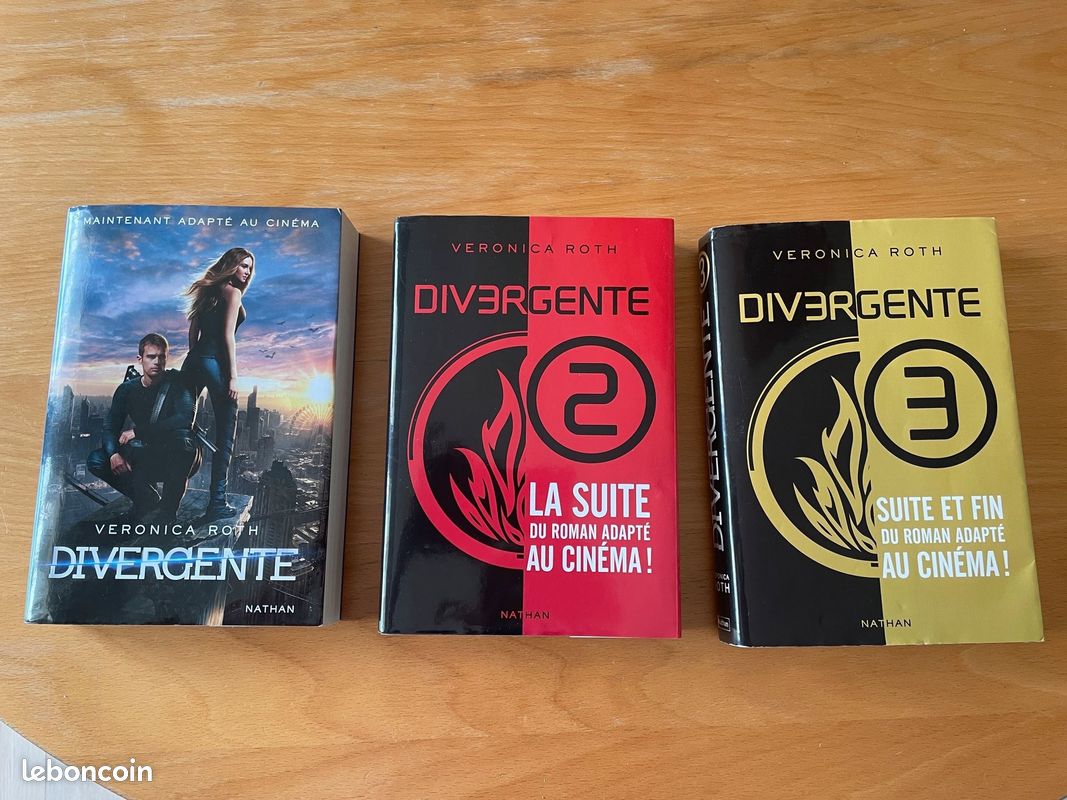 Divergente tomes 1 à 3 (image 3)