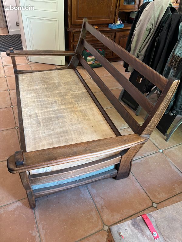 Ensemble canapé et fauteuils - à restaurer (image 3)