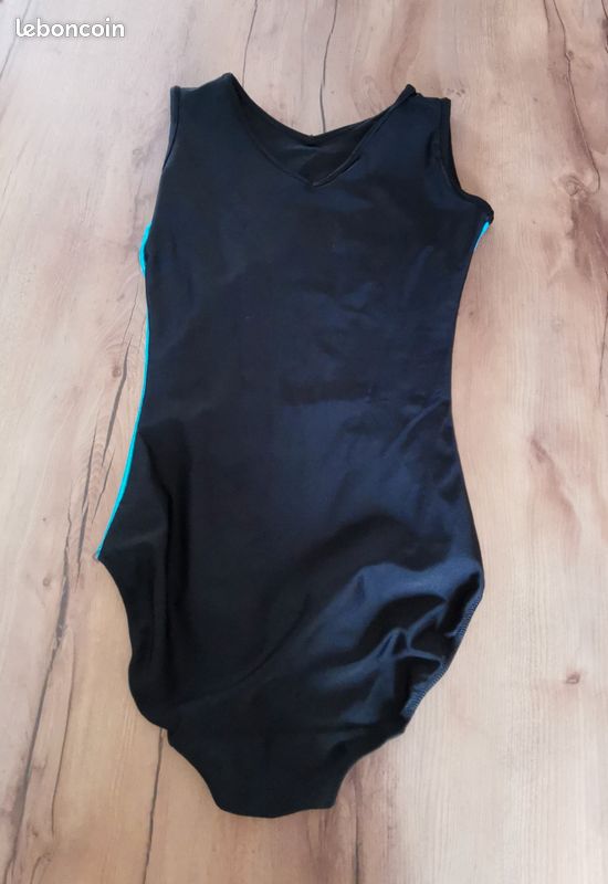 Justaucorps de gymnastique sans manches fille fille 12-13 ans en TBE (image 3)