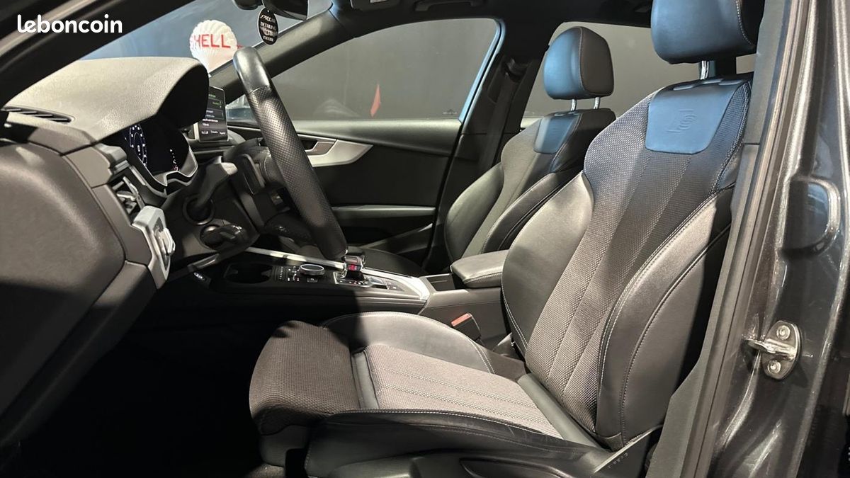 Audi A4 Avant 150 S tronic 7 S line Gris Daytona (image 8)