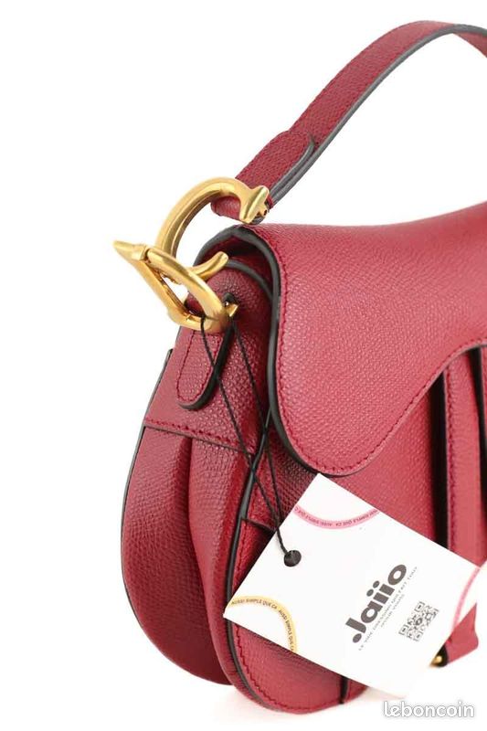 Sac à main Saddle en cuir Dior Accessoires Bagagerie