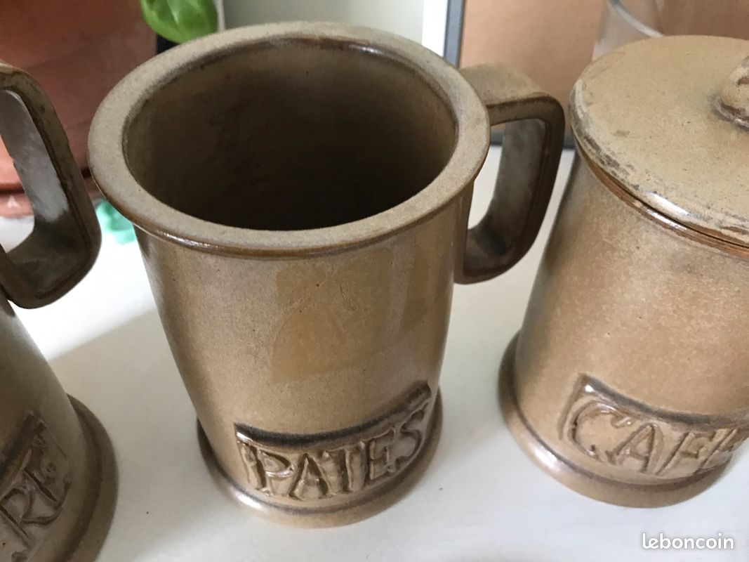 Pot en grès vintage (image 5)