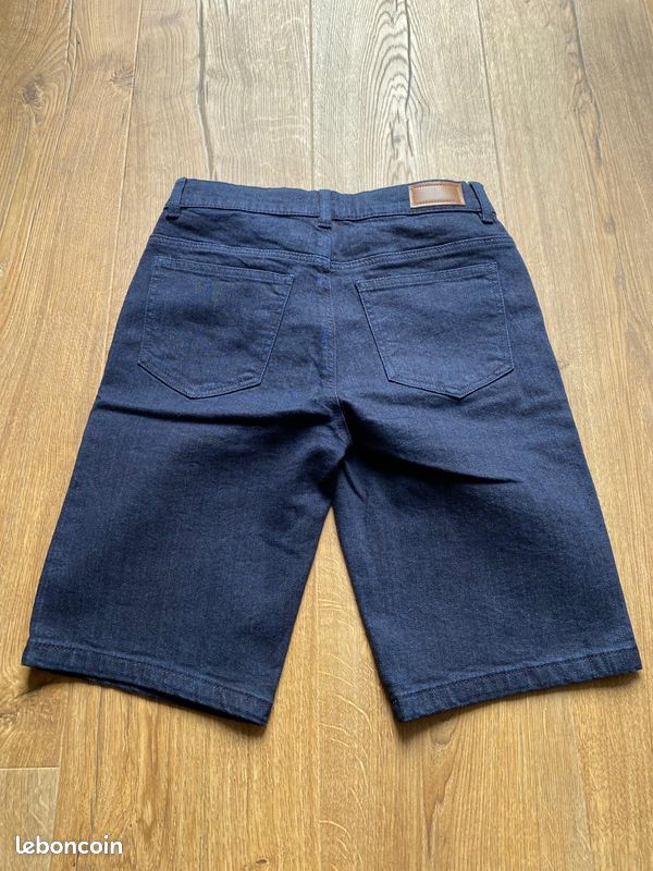 Short en Jeans Garçon Monoprix Teens 12 ans (image 2)