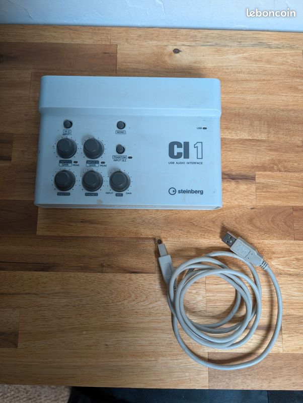 Steinberg CI1 – Interface audio USB 2 entrées (image 1)