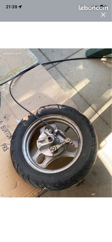 Roue avant Peugeot ludix 90 / 90-10 (image 1)