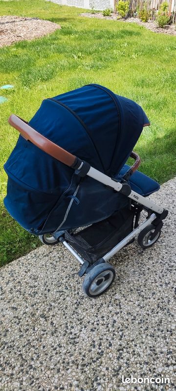 Blue Melange Buggy Nexo Mutsy Mutsy Nexo Buggy Grey Melange Top