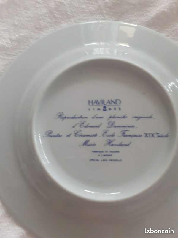 Six tasses et sous tasses Haviland (image 10)