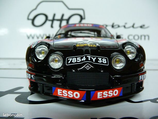 Alpine A110 groupe 5 noire armor saby  1/18 otto