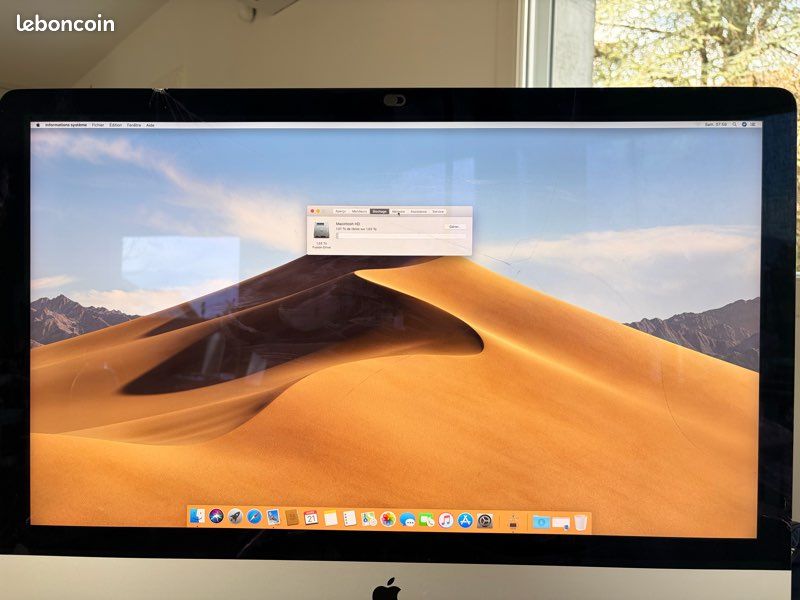 Apple IMac 27 Pouces 5K Retina (ouvert Jamais Utilisé) - Core I5 3,2 GHz - 16 Go RAM - Très Bon état
