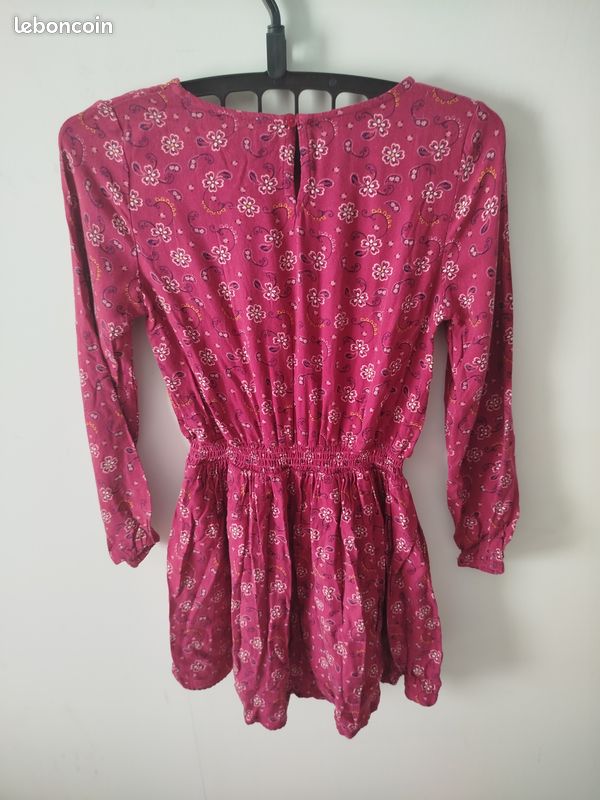 Robe Tunique Lili Rose Marron - Taille S/M, Neuve Sans étiquettes, Coupe Régulière