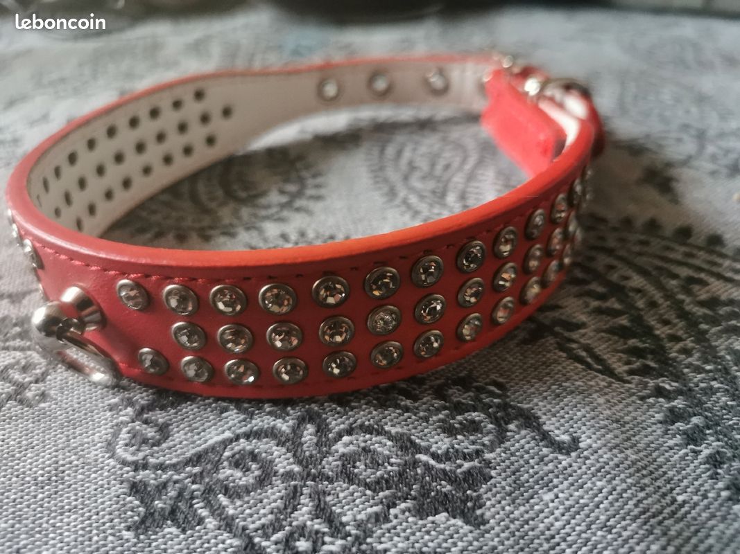 NEUF, très beau collier fantaisie rouge (image 2)
