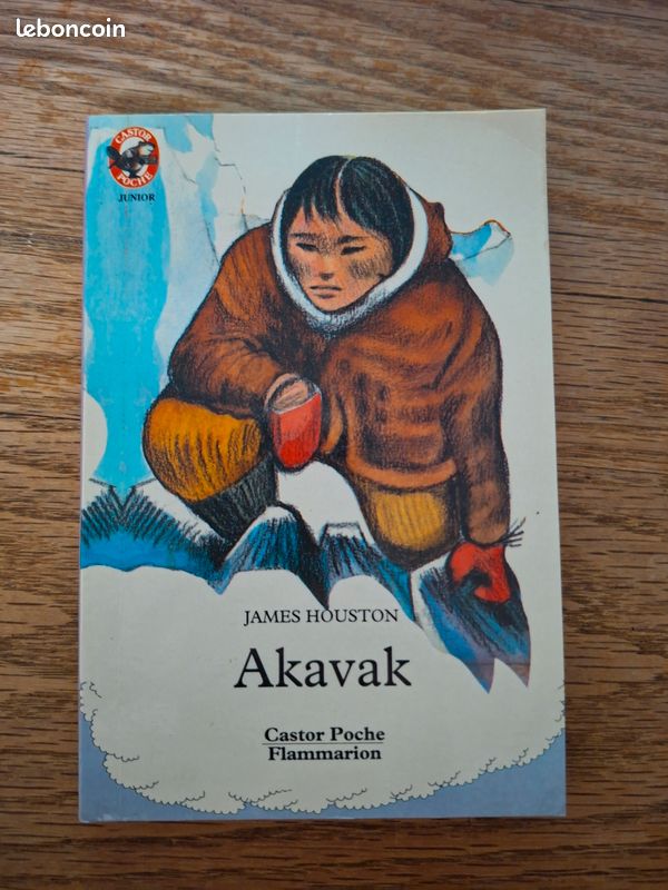 Livre Akavak de James Houston. Édition castor poche Flammarion (image 1)