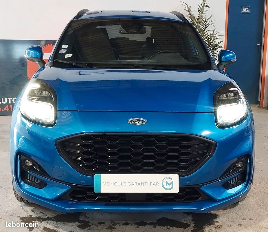 Ford puma (2) 1.0 ecoboost mhev 125cv s&s st-line x bvm6 premiere main entretien exclusif ford a jour garantie 6 mois (image 2)