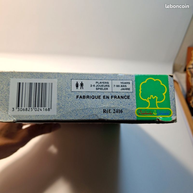 Domino En Bois Massif Carré - Fabriqué En France, Avec Notice, Neuf Dans Son Emballage