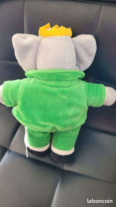Peluche Babar NEUVE 25cm (image 7)