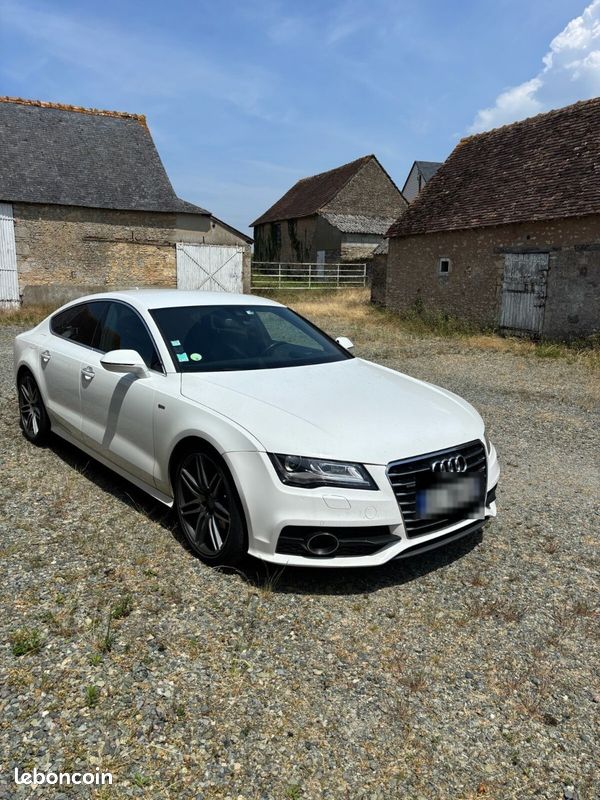 Audi A7 Sportback 3.0 Bi-TDI V6 Quattro 313ch Tiptronic | S line • Française • Sièges électriques (image 3)