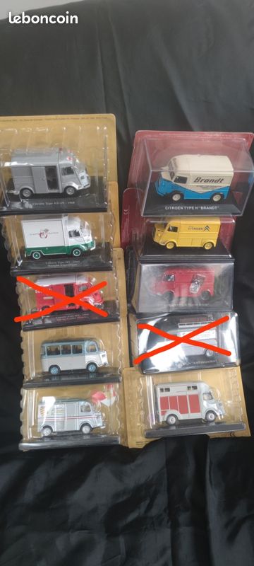 Citroën type H au 1/43: serie 1 (image 1)