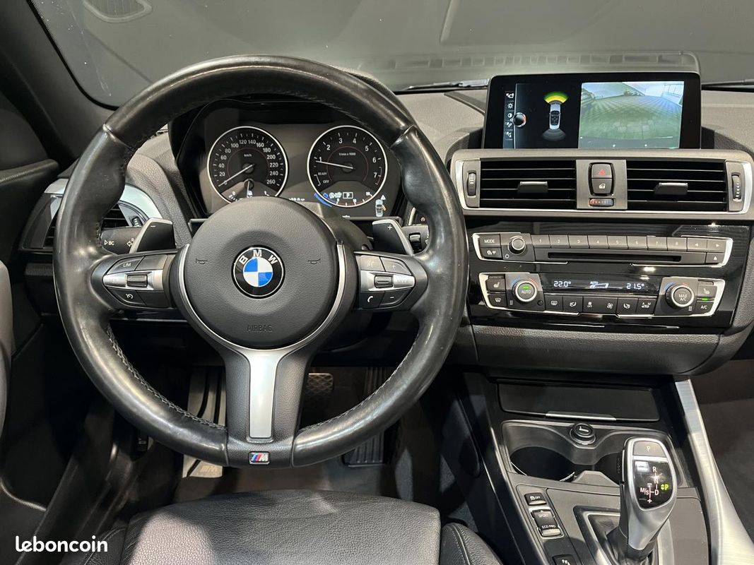BMW SERIE 2 220i Cabriolet - BVA - M Sport - SUIVI COMPLET - CAMERA DE RECUL - CARPLAY (image 16)