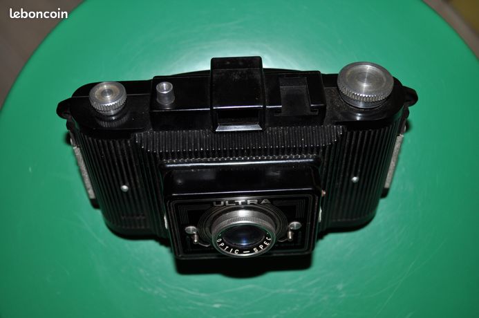 Appareil Photo Argentique Vintage Ultra Fex Himalaya - Très Bon état - Modèle 14 - Noir