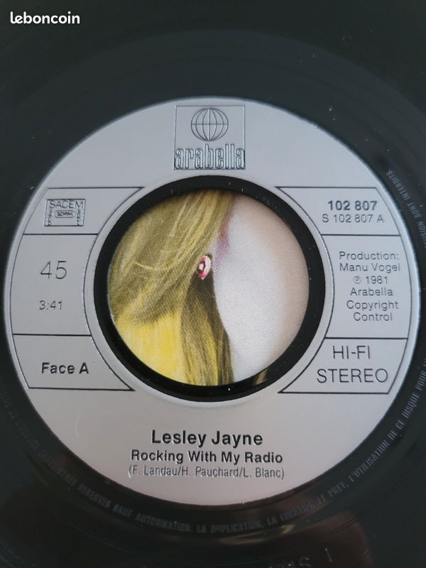 Vinyle lesley jane 45-tours (image 4)