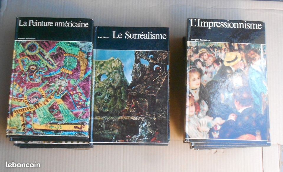 Lot 18 livres ancien 1965 1967 histoire générale de la peinture (image 3)