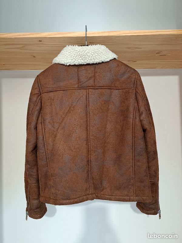 Veste Mouton Femme Mango Veste Femme Velours Marron Blouson