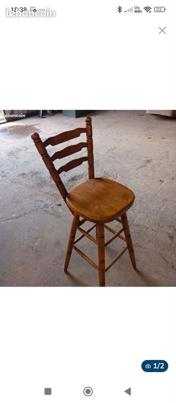 Banc de bar (image 1)