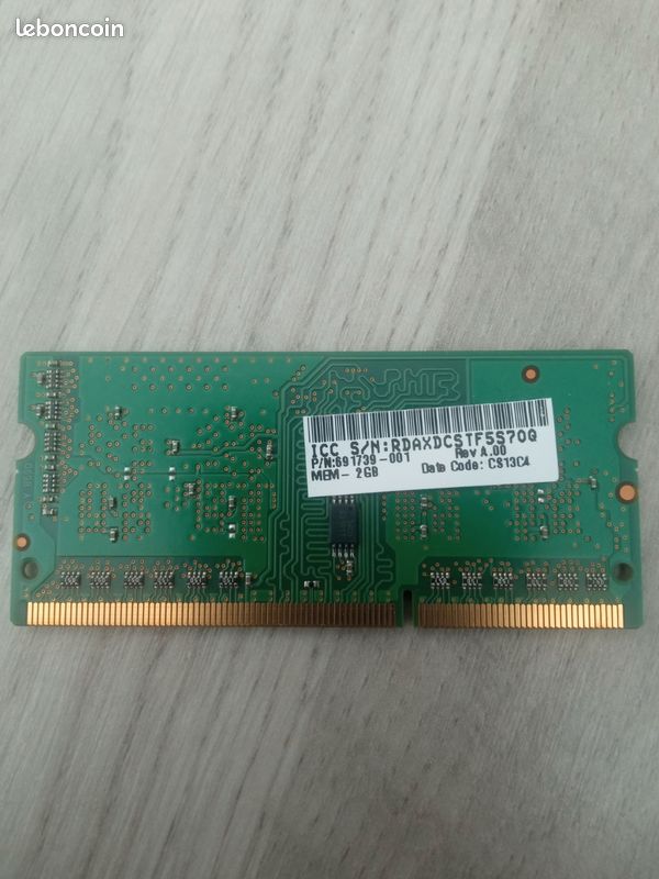 URGENT - Barrette de Ram (image 2)