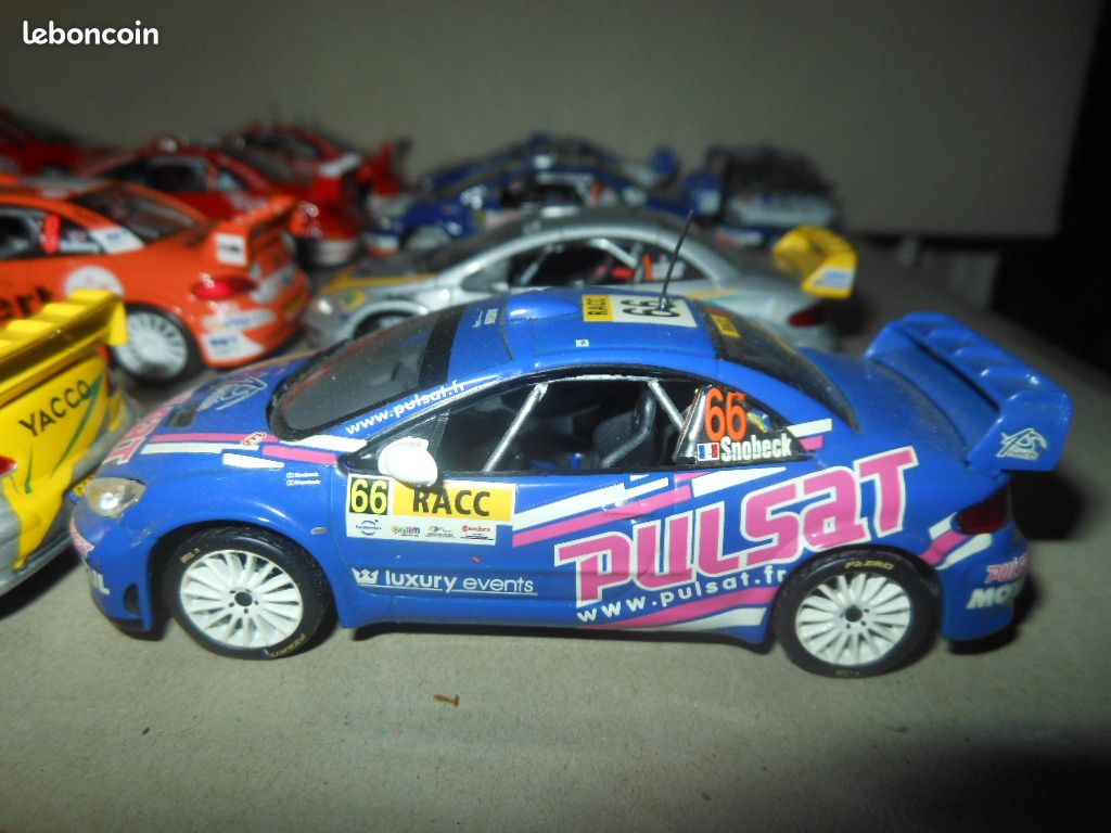 Coffret Miniature Peugeot 307 WRC - Échelle 1/43 - Marque Norev - État Comme Neuf
