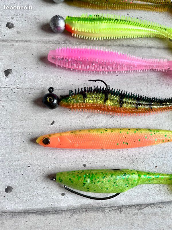 Leurres souples Fox rage Spikey Shad + Westin pêche (image 6)
