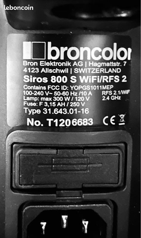 Flashs BRONCOLOR Siros 800 S WIFI/RFS 2 (image 5)