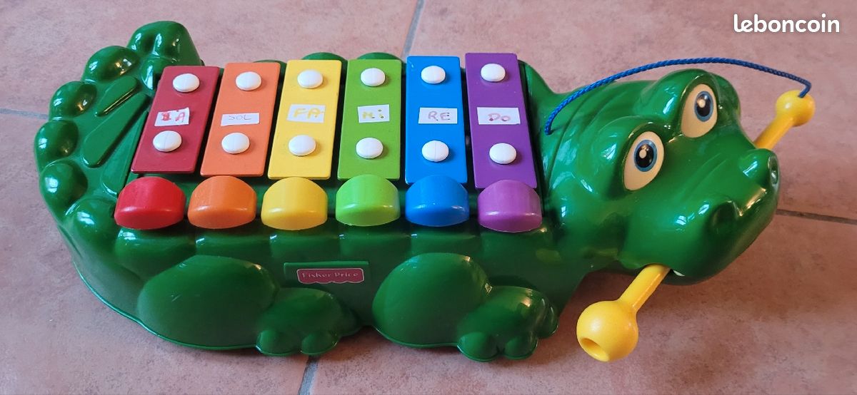 Xylophone crocodile Fisher price Jeux Jouets