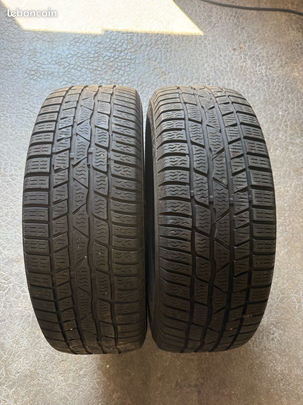 2 pneus 205/60/16 contiwinter contact (image 3)