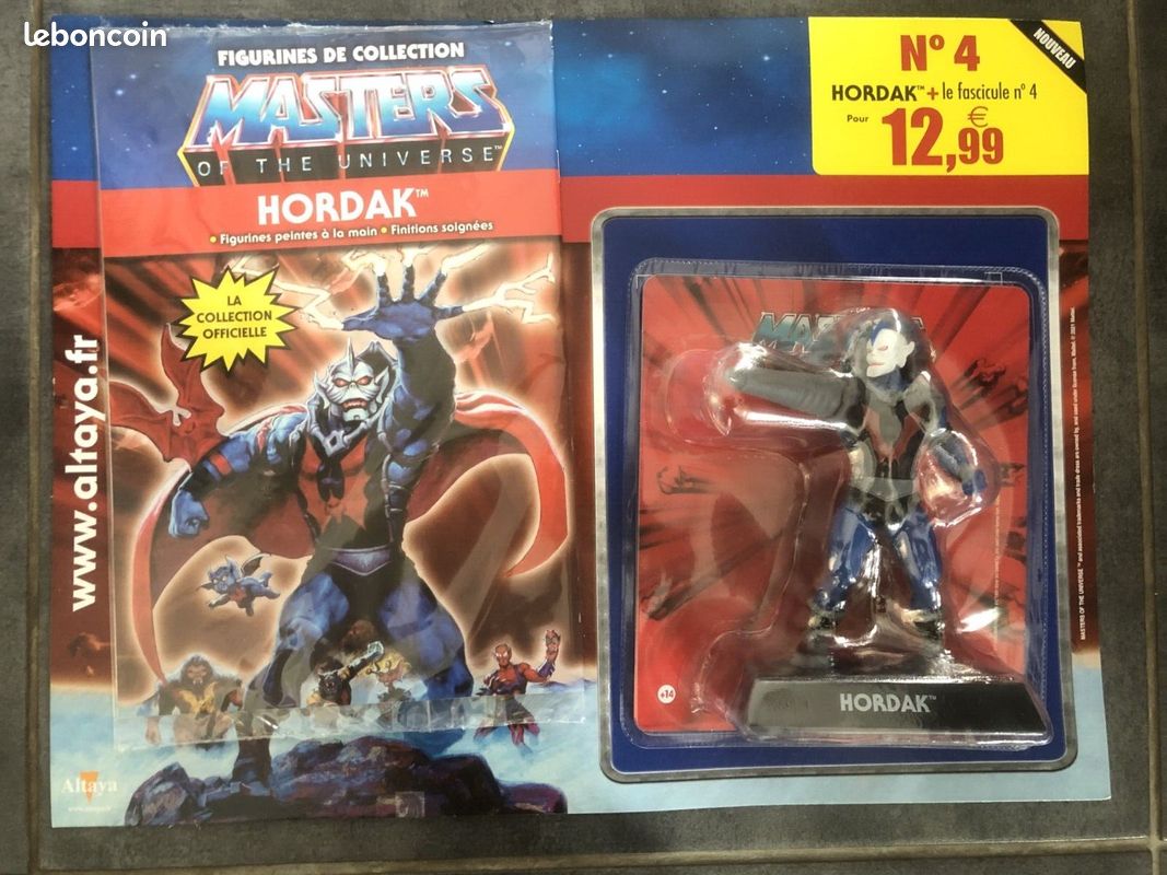 LES MAÎTRES DE L'UNIVERS Hordak MASTERS OF THE UNIVERSE N°4 ALTAYA