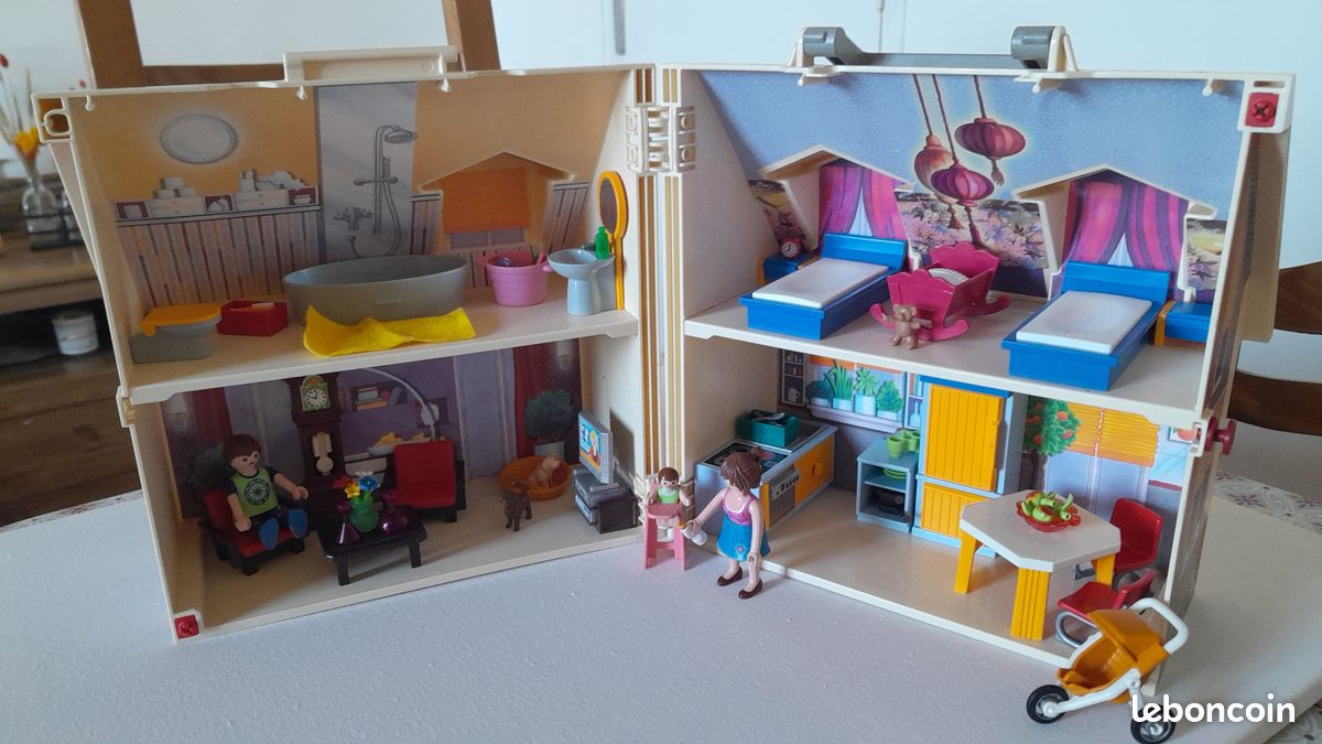 Playmobil - Maison transportable (image 1)