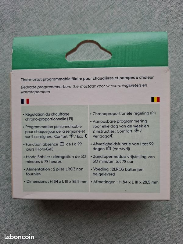 Thermostat programmable filaire (image 8)