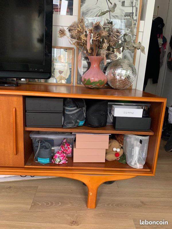Enfilade/buffet retro scandinave en teck PIB (image 7)
