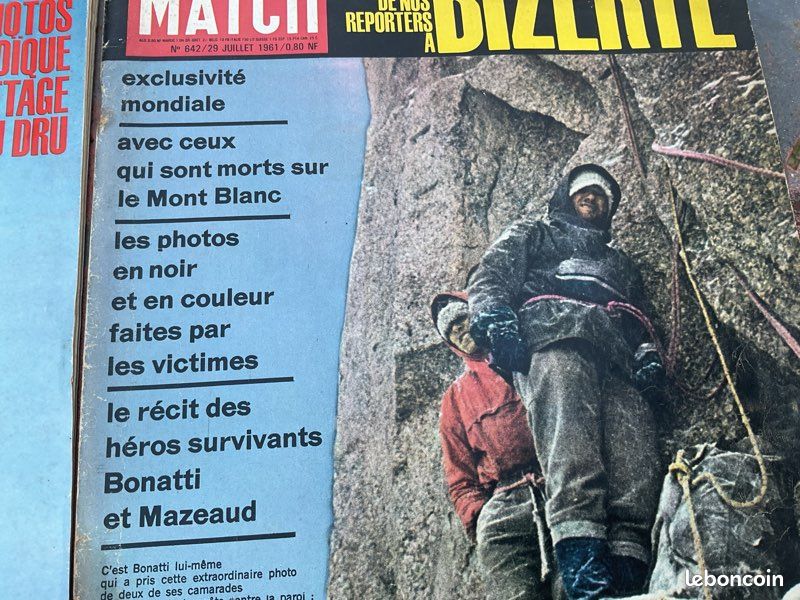Lot de Paris Match montagne et alpinisme (image 3)