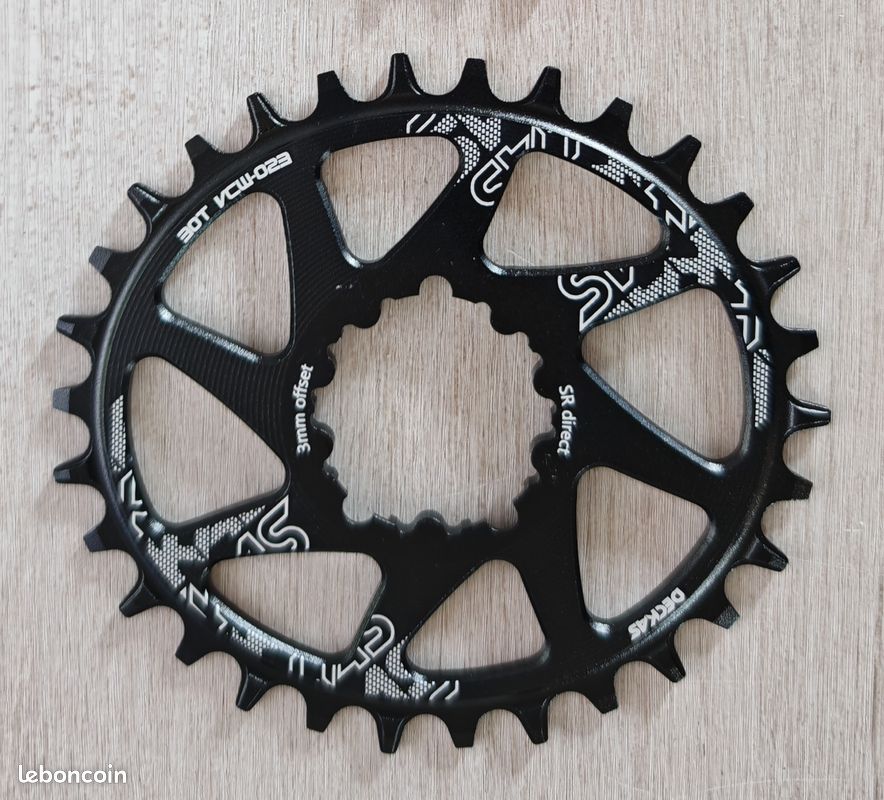 Pédalier VTT Sram GXP Carbone Occasion - Pour VTT Ou Chemin, Axe GXP, Bon état