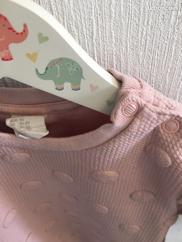 Robe à pois rose (image 3)
